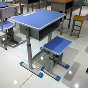 Single Desk and Chair, 2 Sets (2 Tables+2 Chairs) LKS309DKTSL | LEUKHOME