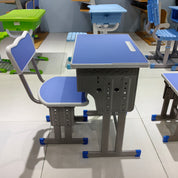 Single Desk and Chair, 2 Sets (2 Tables+2 Chairs) LKS701DKTSL | LEUKHOME