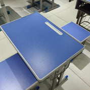 Single Desk and Chair, 2 Sets (2 Tables+2 Chairs) LKS701DKTSL | LEUKHOME