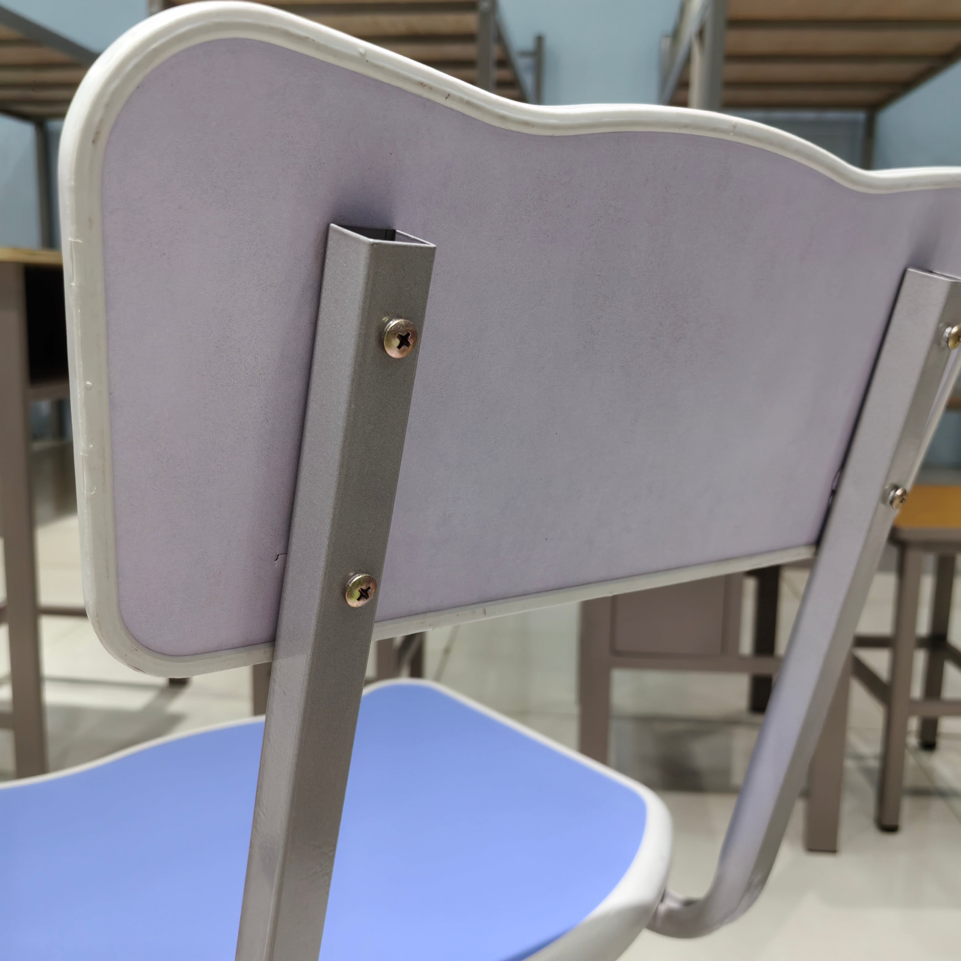 Single Desk and Chair, 2 Sets (2 Tables+2 Chairs) LKS701DKTSL | LEUKHOME