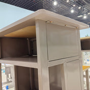 Single Desk and Chair, 1 Set (1 Table+1 Chair) LKS801DKTSL | LEUKHOME