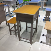 Single Desk and Chair, 1 Set (1 Table+1 Chair) LKS802DKTSL | LEUKHOME