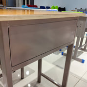 Single Desk and Chair, 1 Set (1 Table+1 Chair) LKS802DKTSL | LEUKHOME