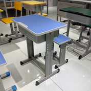 Single Desk and Chair, 2 Sets (2 Tables+2 Chairs) LKS901DKTSL | LEUKHOME