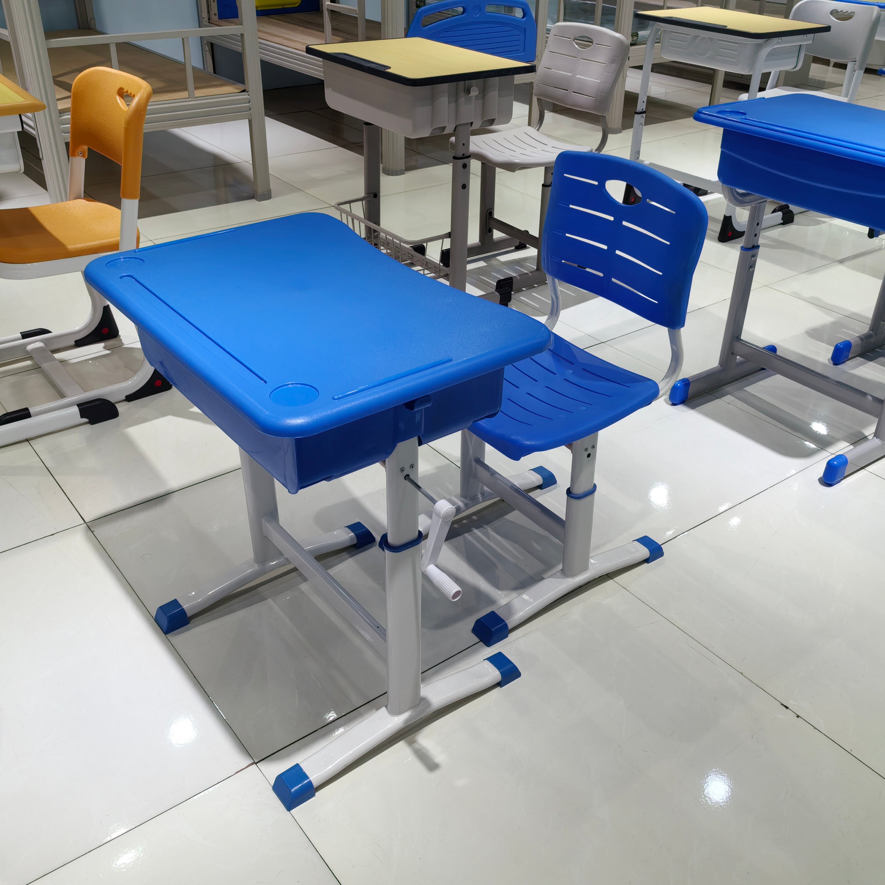 Single Desk and Chair, 1 Set (1 Table+1 Chair) LKS306DKTSL | LEUKHOME