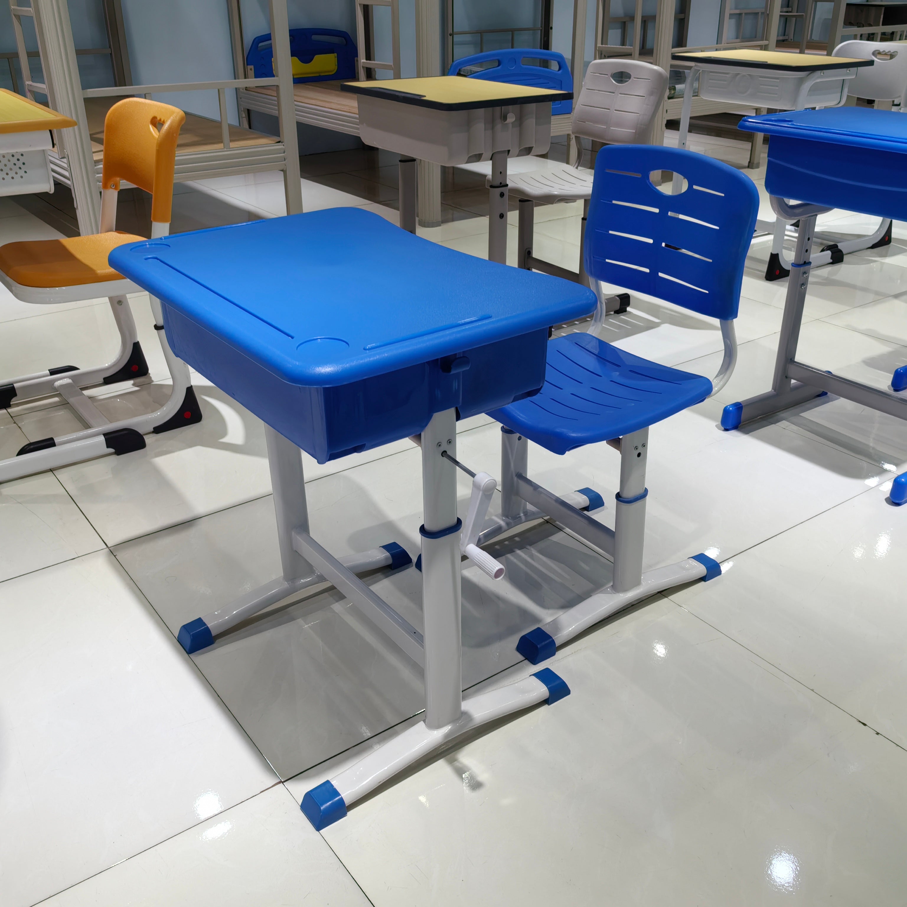 Single Desk and Chair, 1 Set (1 Table+1 Chair) LKS306DKTSL | LEUKHOME