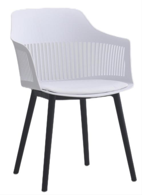 Plastic Chair (4 Chairs) LKD100PCMN | LEUKHOME
