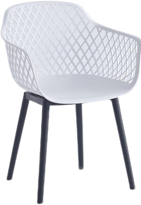 Plastic Chair (4 Chairs) LKD102PCMN | LEUKHOME