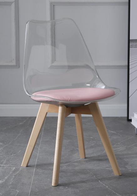 Plastic Chair (4 Chairs) LKD110PCMN | LEUKHOME
