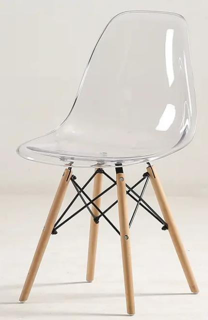 Plastic Chair (4 Chairs) LKD117PCMN | LEUKHOME