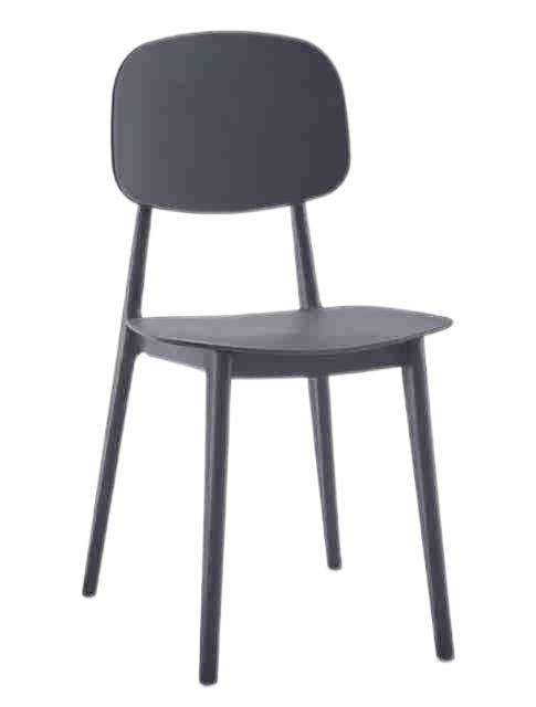 Plastic Chair (4 Chairs) LKD119PCMN | LEUKHOME