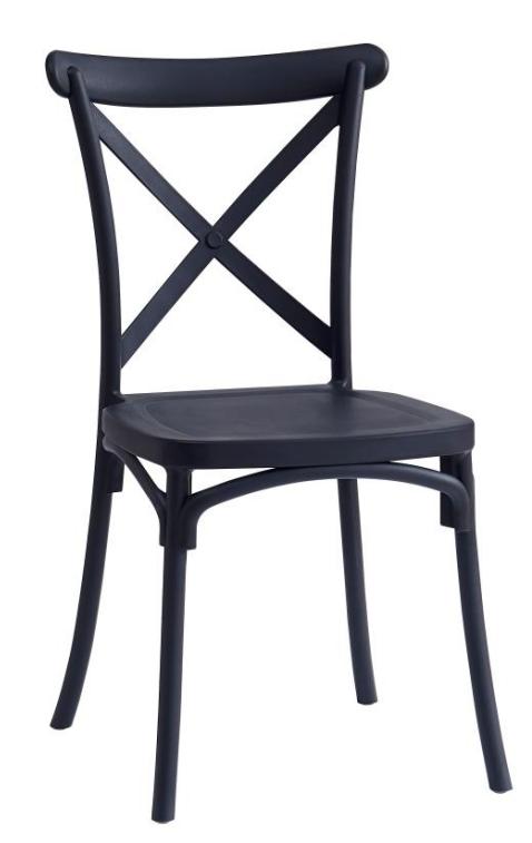 Plastic Chair (4 Chairs) LKD125PCMN | LEUKHOME