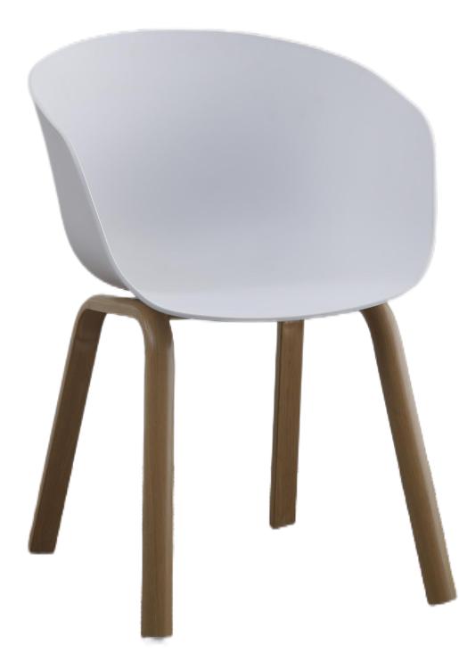 Plastic Chair (4 Chairs) LKD137PCMN | LEUKHOME