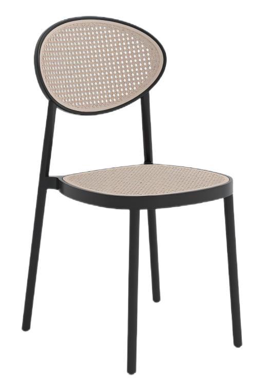Plastic Chair (4 Chairs) LKD245PCMN | LEUKHOME