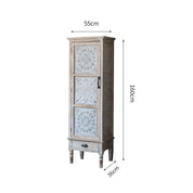 American Retro Solid Wood Entryway Cabinets and Storage Cabinets | LEUKHOME