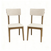 Dining Chair S-2517Brown（2 Chairs） | FONDHOUSE