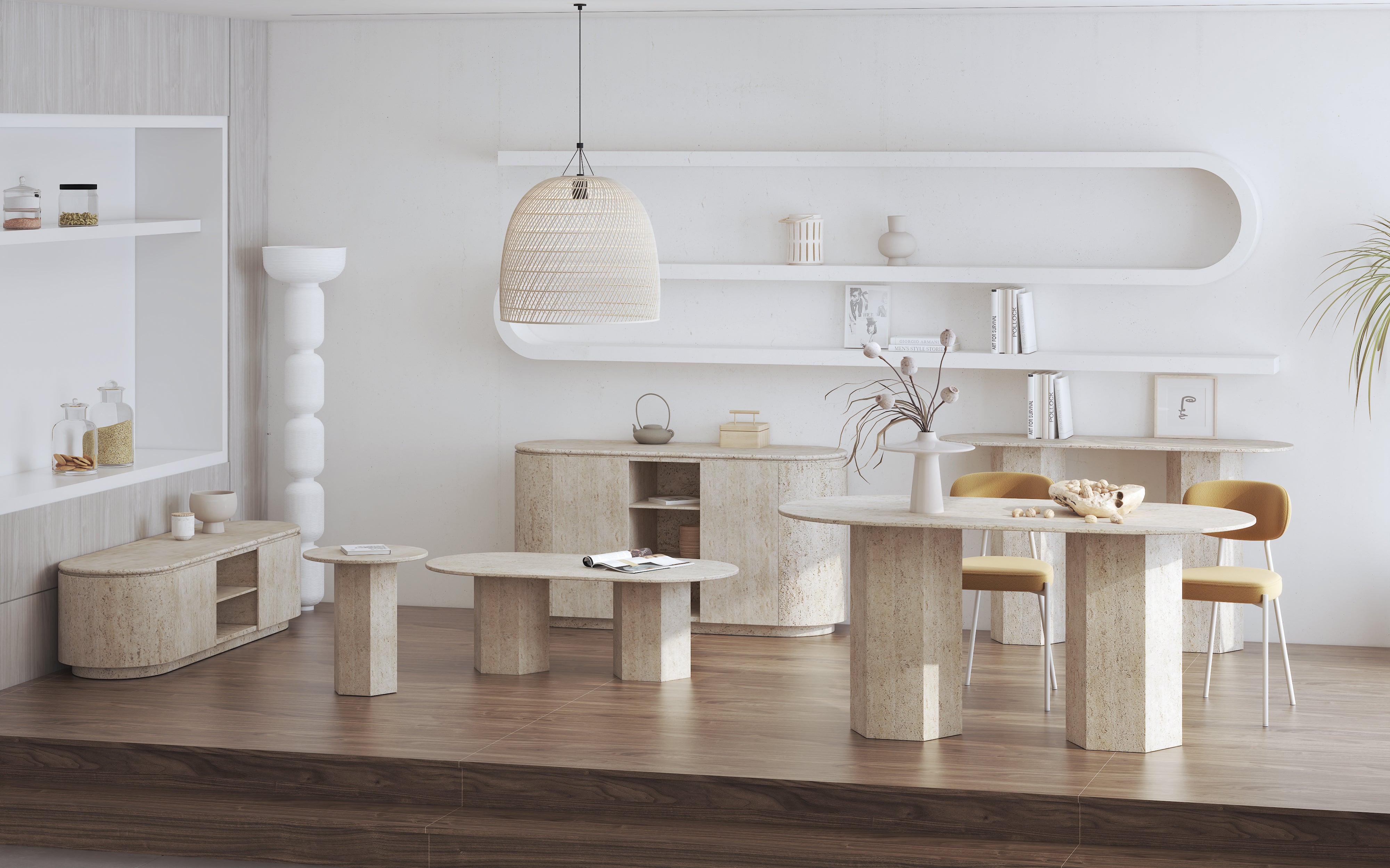 Console Table Sintered Stone AYP086 | AOYA