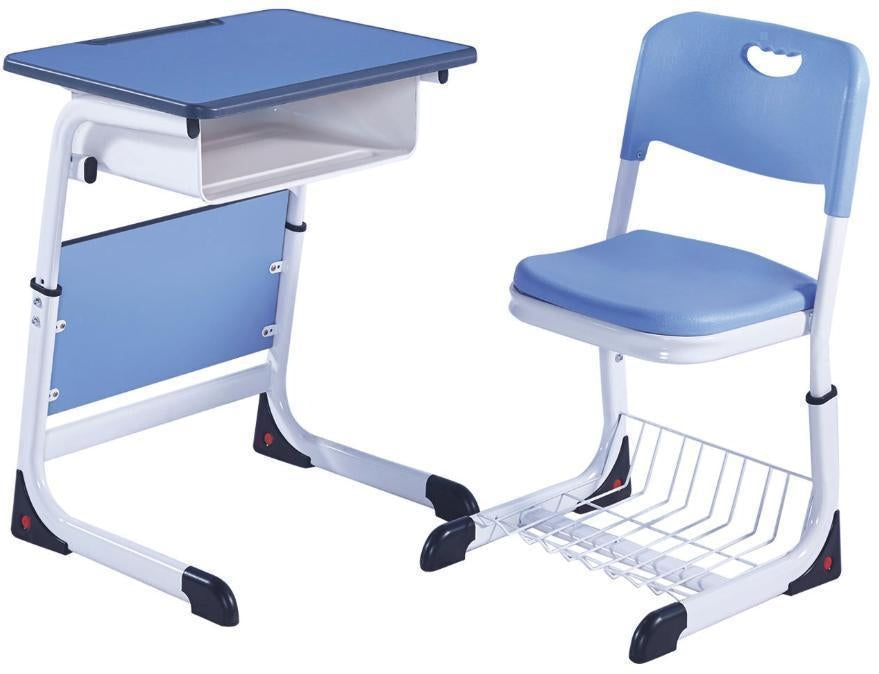 Single Desk and Chair, 1 Set (1 Table+1 Chair) LKS201DKTSL | LEUKHOME