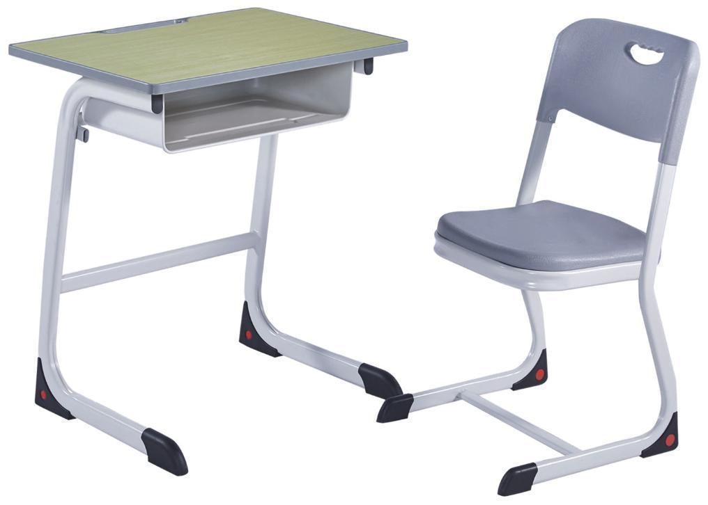 Single Desk and Chair, 2 Sets (2 Tables+2 Chairs) LKS203DKTSL | LEUKHOME
