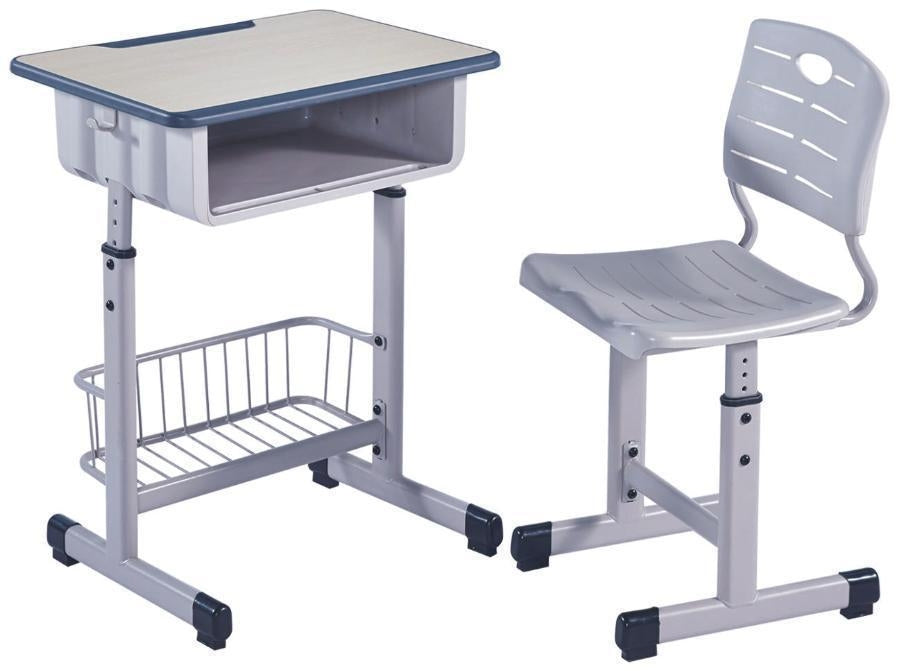 Single Desk and Chair, 1 Set (1 Table+1 Chair) LKS302DKTSL | LEUKHOME