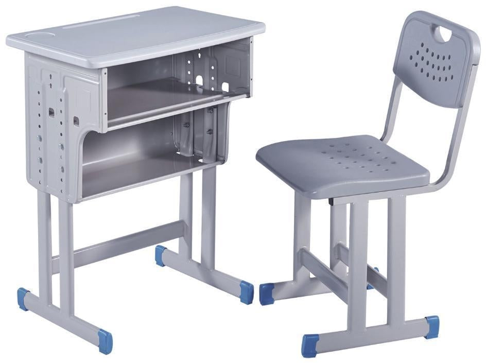 Single Desk and Chair, 2 Sets (2 Tables+2 Chairs) LKS702DKTSL | LEUKHOME