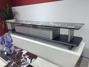 TV Stand Artificial Stone Saddle Leather Wood Veneer‌ LKL018TSZZ | LEUKHOME