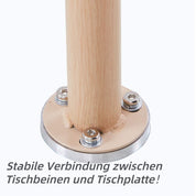 Esstisch Glas Esszimmertisch Modern küchentisch mit Metallbeine Moderner Stil Runder Tisch für Wohnzimmer Büro Küche, Glas DE | LEUKHOUSE