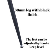 Round Marble Dining Table 90x90cm AWS135UK | LEUKHOUSE