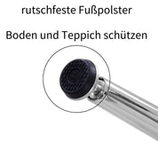 Schreibtisch Glasplatte Moderner Arbeitstisch aus Glas Rechteckiger Schreibtisch Computertisch Bürotisch Mit Metallbeinen, Silber DE | LEUKHOUSE