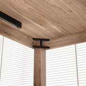 Esstisch Küchentisch 160 x 80cm Esszimmertische aus Holz Rechteckiger Tischbeine Industrial Style Holztisch Küchentisch Tisch küche für 4-6 Personen, Walnuss DE | LEUKHOUSE