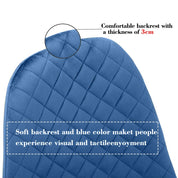 Dining Chairs Set of 4 Velvet/Blue AWS024UK | LEUKHOUSE