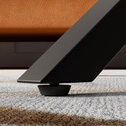 Couchtisch Weiß Wohnzimmertisch Marmor im Industriestil, Rechteckiger Sofatisch, Kaffetisch, TV Tische, für Wohnzimmer, Schlafzimmer, 100 x 50 x 45cm DE | LEUKHOUSE