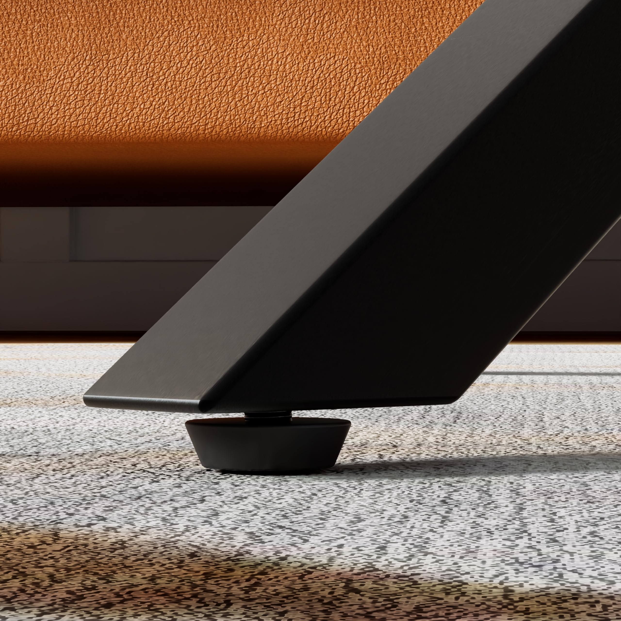 Couchtisch Weiß Wohnzimmertisch Marmor im Industriestil, Rechteckiger Sofatisch, Kaffetisch, TV Tische, für Wohnzimmer, Schlafzimmer, 100 x 50 x 45cm DE | LEUKHOUSE