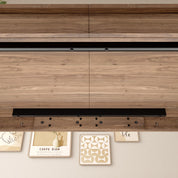 Esstisch Küchentisch 160 x 80cm Esszimmertische aus Holz Rechteckiger Tischbeine Industrial Style Holztisch Küchentisch Tisch küche für 4-6 Personen, Walnuss DE | LEUKHOUSE