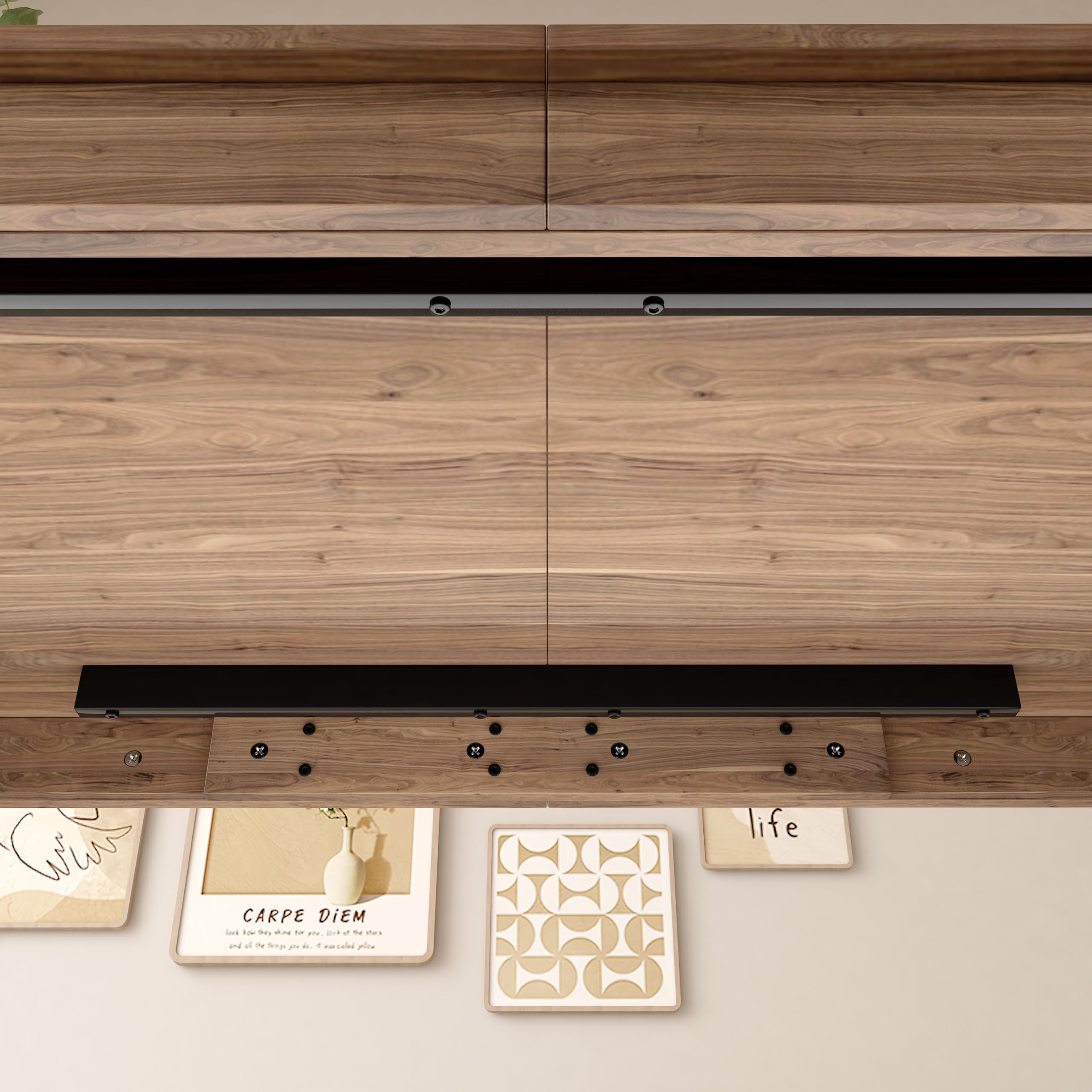 Esstisch Küchentisch 160 x 80cm Esszimmertische aus Holz Rechteckiger Tischbeine Industrial Style Holztisch Küchentisch Tisch küche für 4-6 Personen, Walnuss DE | LEUKHOUSE