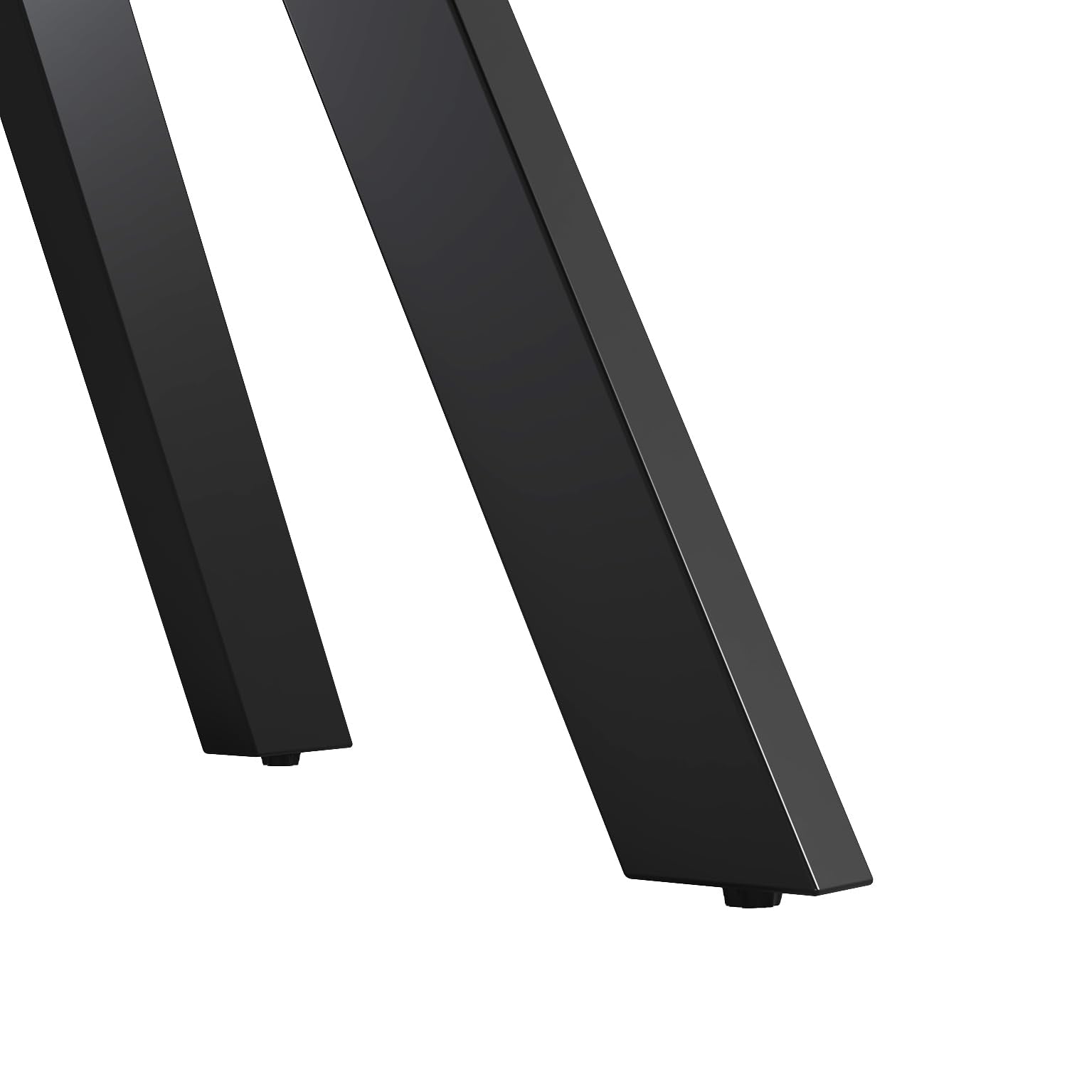 Esstisch Holz, Küchentisch 110x70cm, Holztisch Rechteckiger für Küche Esszimmertisch Tich mit Metallbeinen Wohnzimmer oder Büro DE | LEUKHOUSE