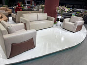 Sofa Set Eco Leather (3+1+1) LKL041SFXC | LEUKHOME