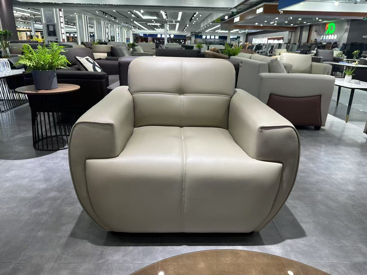 Sofa Set Eco Leather (3+1+1) LKL040SFXC | LEUKHOME