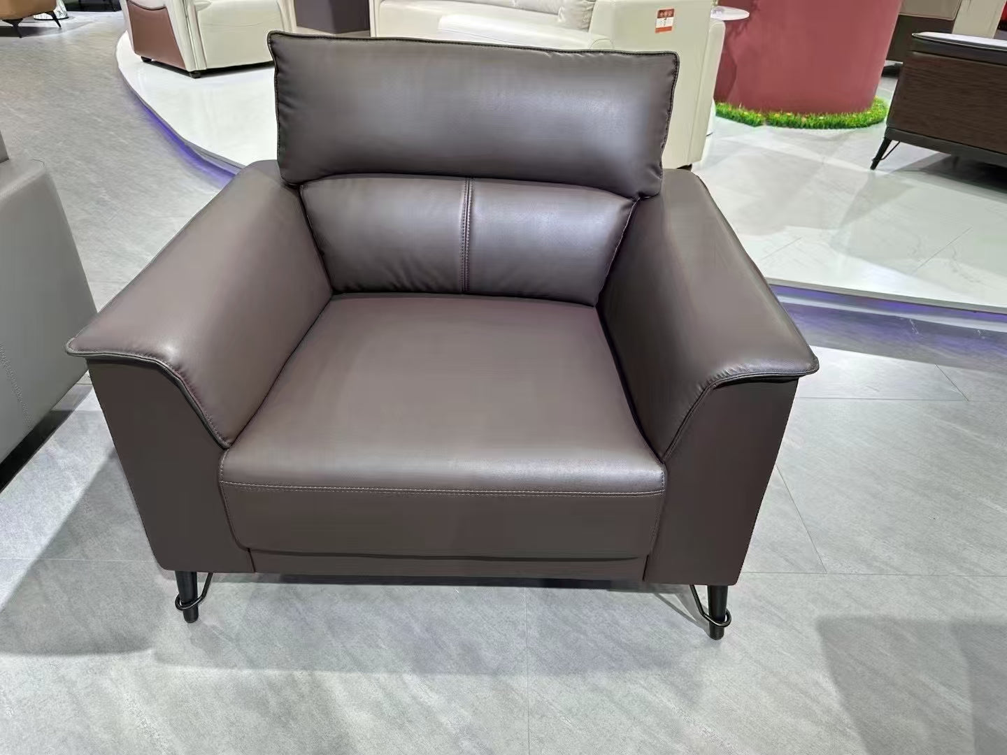 Sofa Set Eco Leather (3+1+1) LKL044SFXC | LEUKHOME