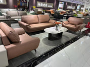 Sofa Set Eco Leather (3+1+1) LKL045SFXC | LEUKHOME