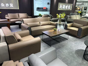 Sofa Set Eco Leather (3+1+1) LKL038SFXC | LEUKHOME