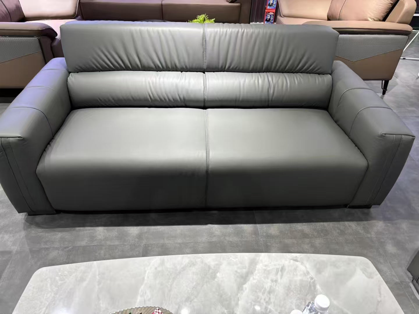 Sofa Set Eco Leather (3+1+1) LKL033SFXC | LEUKHOME