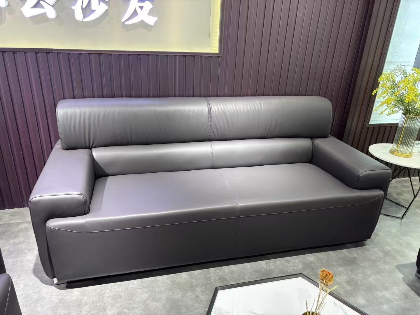 Sofa Set Eco Leather (3+1+1) LKL035SFXC | LEUKHOME