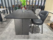 Dining Table Sintered Stone Acrylic LKD057DTYX | LEUKHOME