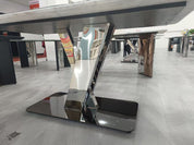 Dining Table Super Crystal Stainless Steel LKD066DTYX | LEUKHOME