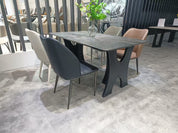 Dining Table Super Crystal Wood LKD070DTYX | LEUKHOME