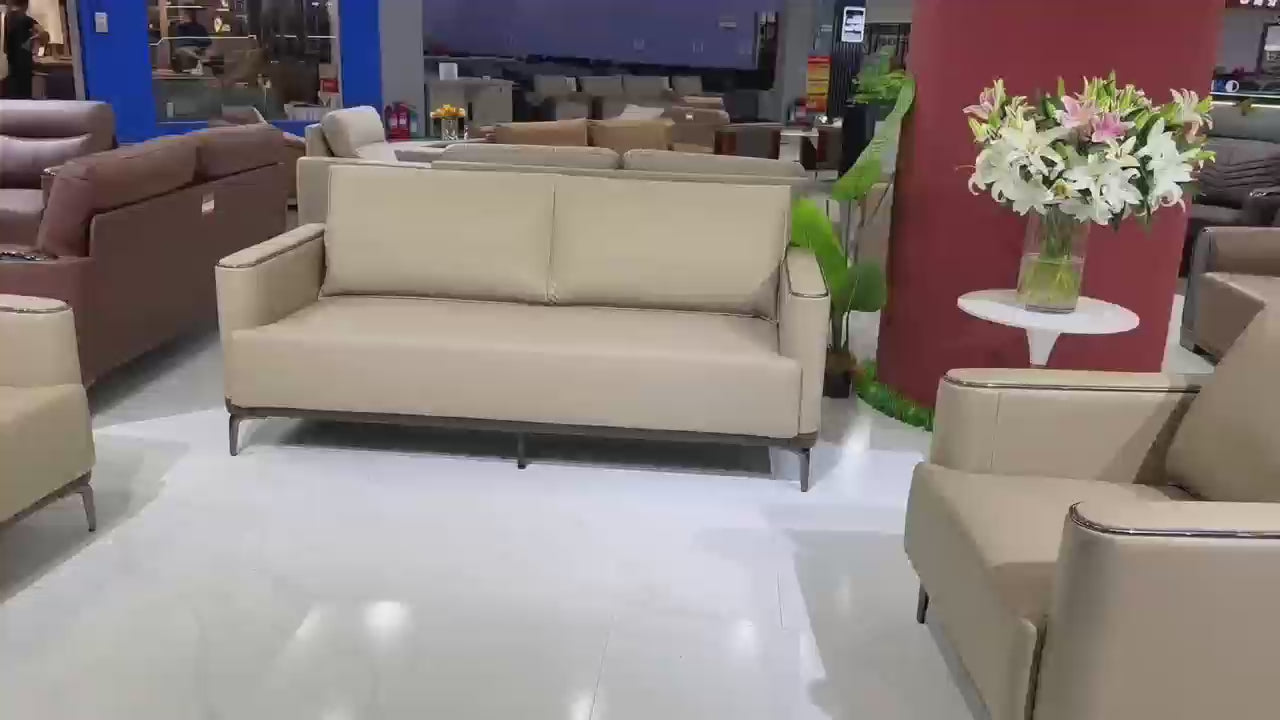 Sofa Set Eco Leather (3+1+1) LKL032SFXC | LEUKHOME