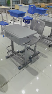 Single Desk and Chair, 1 Set (1 Table+1 Chair) LKS303DKTSL | LEUKHOME