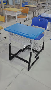 Single Desk and Chair, 2 Sets (2 Tables+2 Chairs) LKS204DKTSL | LEUKHOME