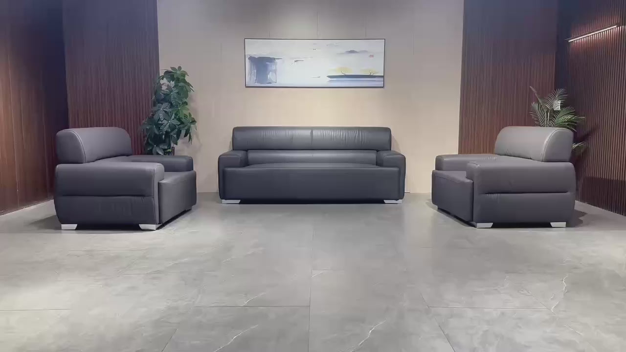 Sofa Set Eco Leather (3+1+1) LKL035SFXC | LEUKHOME